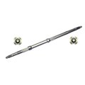 Wide Open Products Solid Rear Axle Kit for TRX420 Rancher SRA 2007-2013 includes axle, two hubs and two nuts AX420KIT